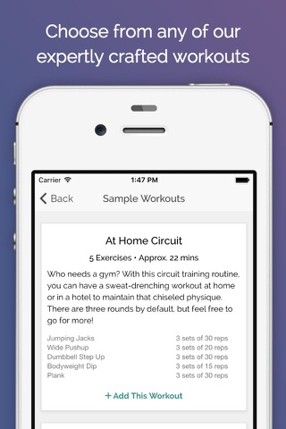 Trainer - Workout & Nutrition screenshot 4