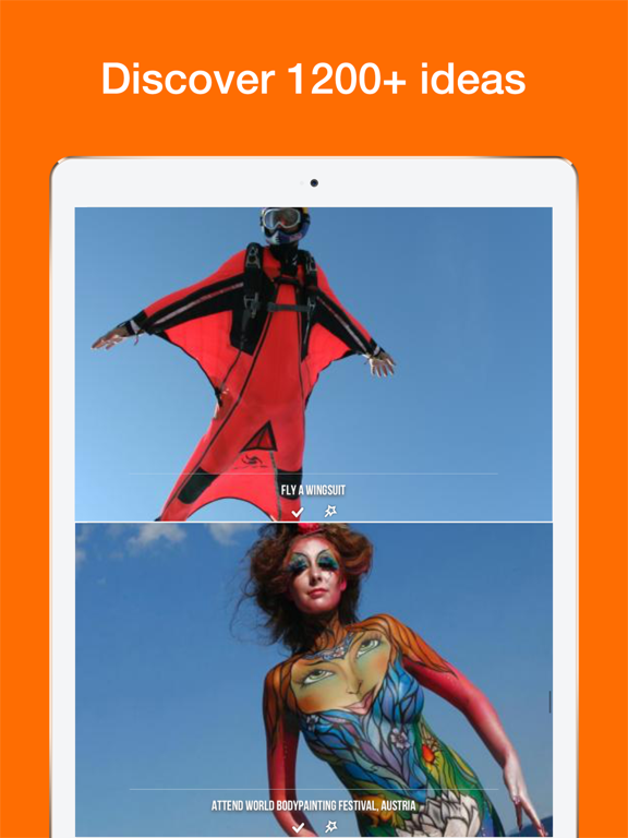 iWish - Life Goals, Wishlist, Bucket List iPad screenshot 2 - Lifestyle app