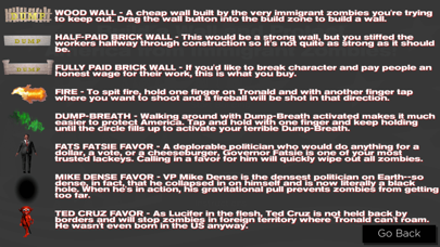 Screenshot #2 pour Tronald Dump - Build a Wall to Save America!