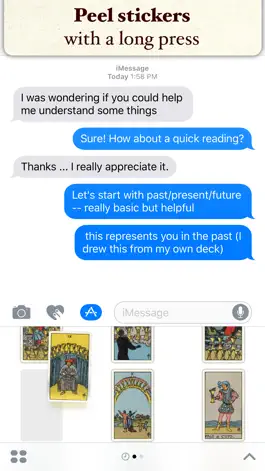 Game screenshot Beautiful Tarot Stickers hack