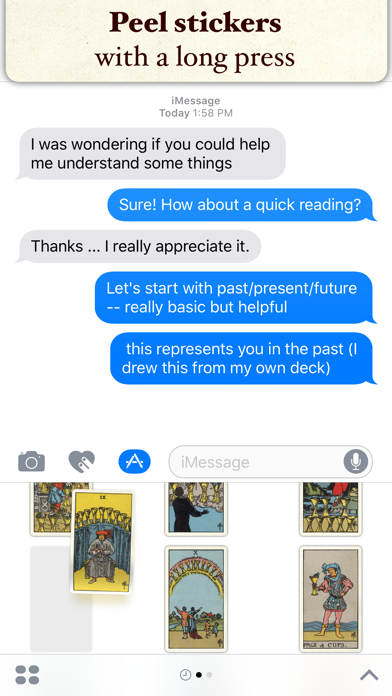 Screenshot #3 pour Beautiful Tarot Stickers