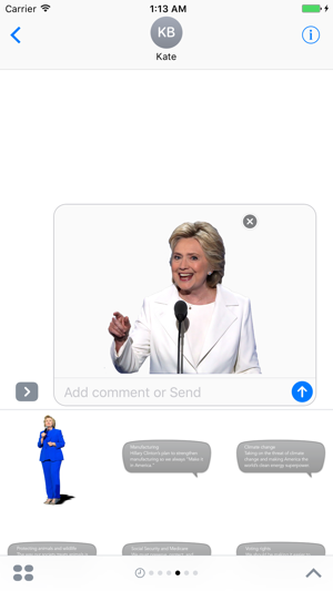 Hillary Issues Stickers(圖1)-速報App