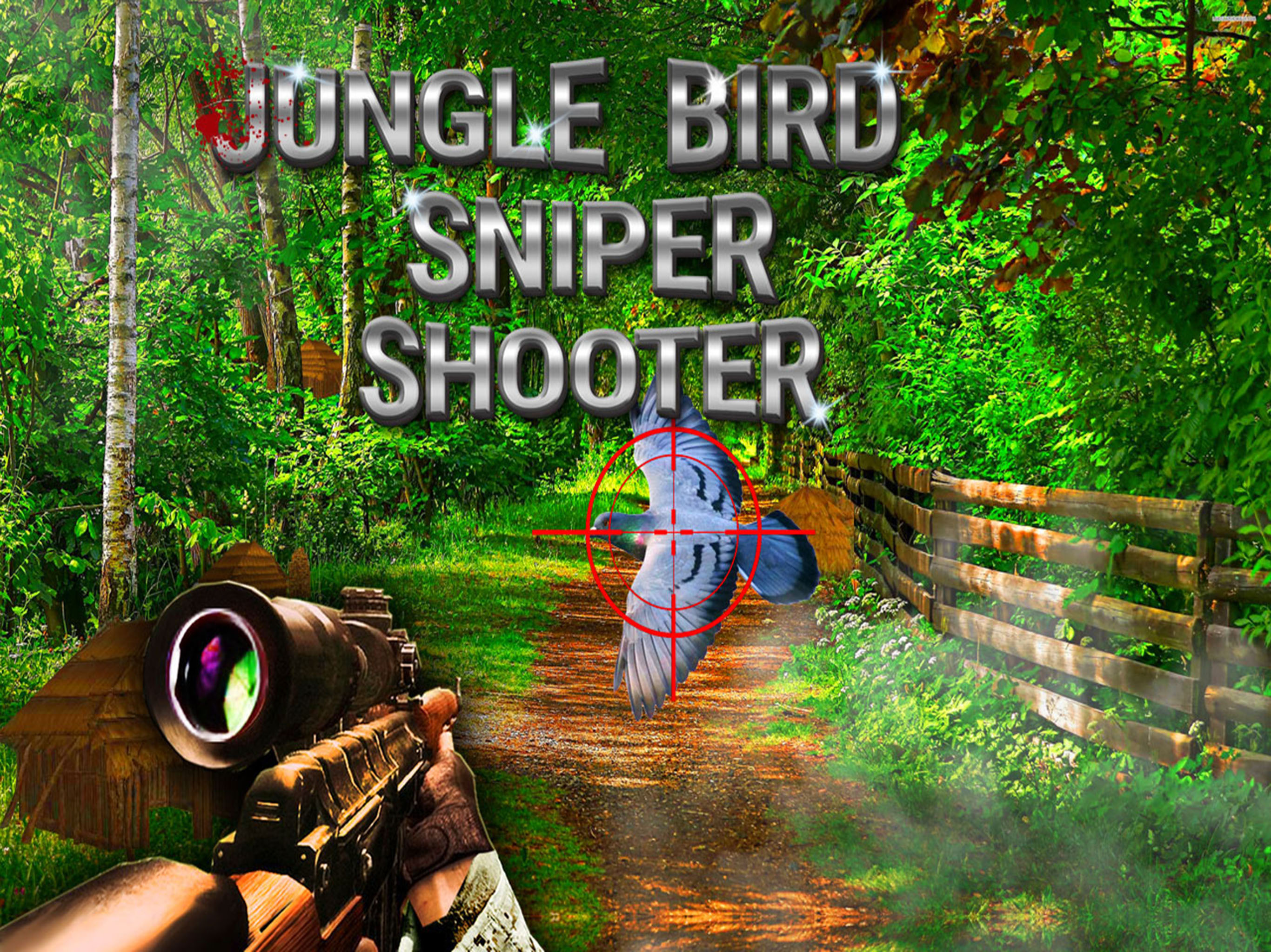 Jungle bird hunter 3d - free shooting game