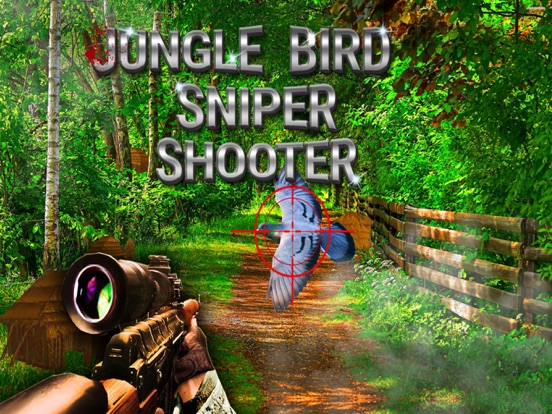 Jungle bird hunter 3d - free shooting game iPad screenshot
