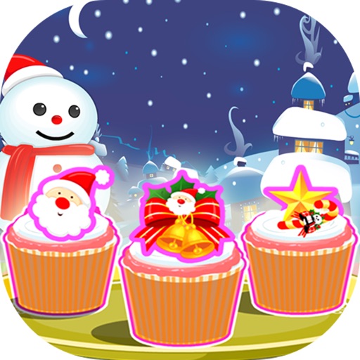 Cuppy Cake Christmas Icon
