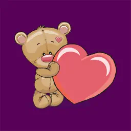 Teddy Bear - Stickers for iMessage app icon