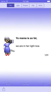 Best Yo Mama Jokes - LITE screenshot #1 for iPhone