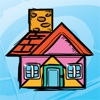 Kids Doodle & Discover: Houses, Cartoon Tangram - iPhoneアプリ