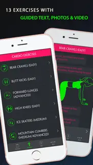 30 day cardio fitness challenges ~ daily workout iphone screenshot 3