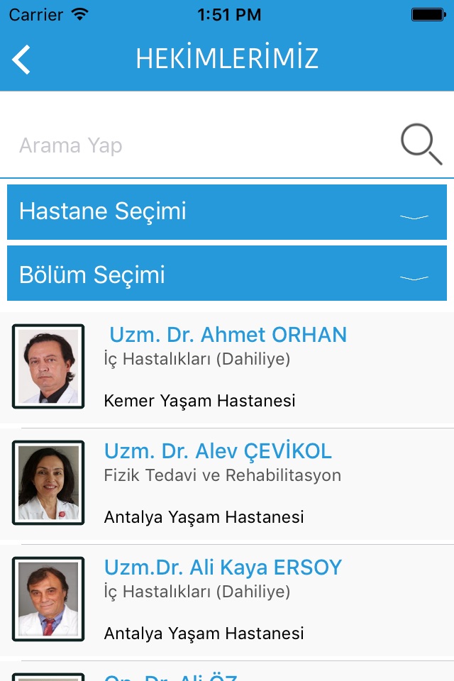 Antalya Yaşam Hastaneleri screenshot 3