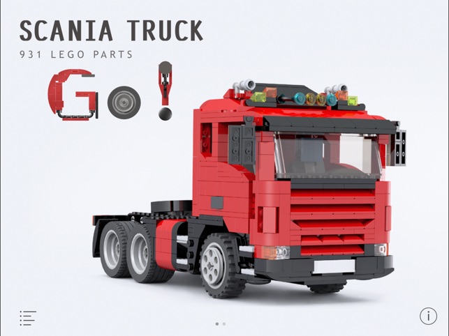lego scania truck