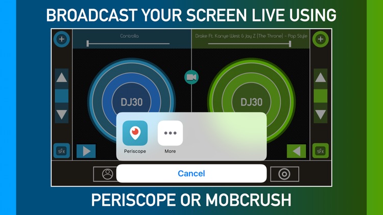 DJ30 - Record Screen, Music, & Voice