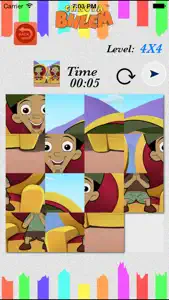 Sliding Puzzle With Bheem screenshot #4 for iPhone