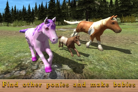 Pony Survival Simulator 3D Full screenshot 3