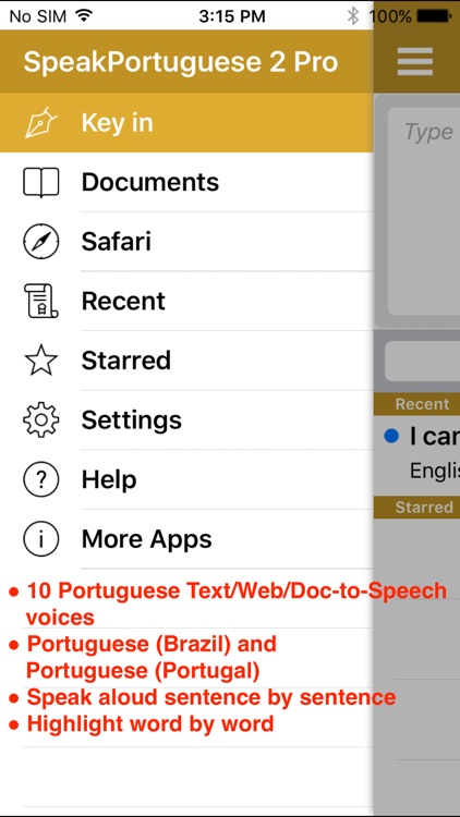 SpeakPortuguese 2 FREE (10 Portuguese TTS)