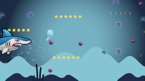 Fish Afraid - Dory Escape Shark Attack In the Sea screenshot