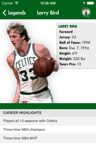 Boston Celtics screenshot 4