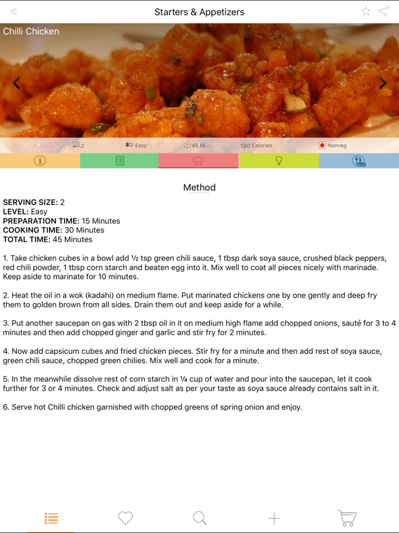 Screenshot #5 pour Chinese Recipes - Cookbook of Asian Recipes
