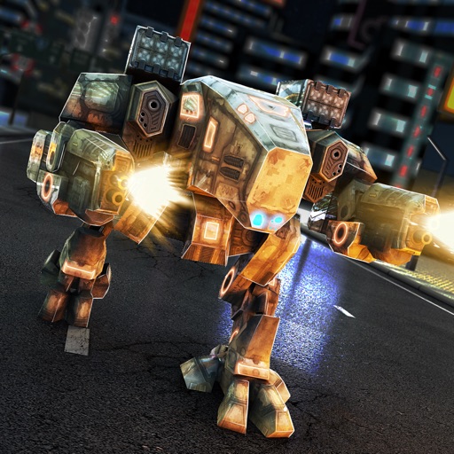 Steel Fighter | Robots War in Real Tokyo Street iOS App