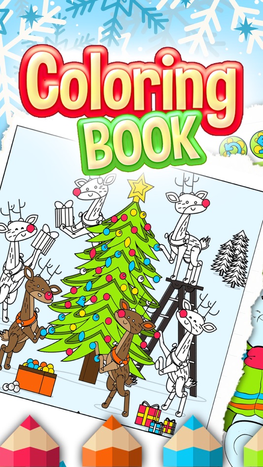 Christmas Colorfly – Free Color.ing Book for Kids - 1.0 - (iOS)