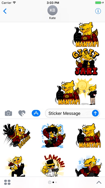 Mas Garuda Sticker