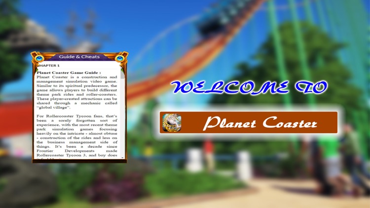 PRO - Planet Coaster Game Version Guide