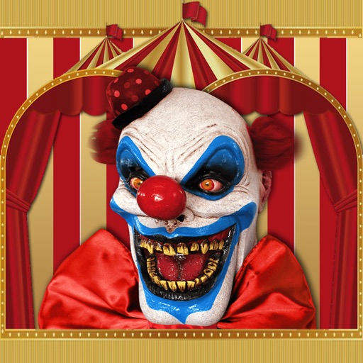 Killer Clown Photo Stickers For Face Makeover