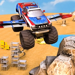 Realistic 3D Monster Truck Park Free Racing Game