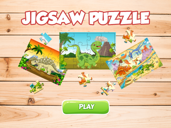 Kids Dinosaur Dino Puzzle Games For Toddlers Boys iPad screenshot