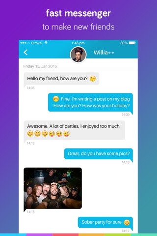 Roomy - Video and audio chat screenshot 2