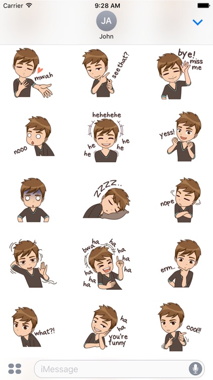 About Ben for sticker for iMessage by AMSTICKERS