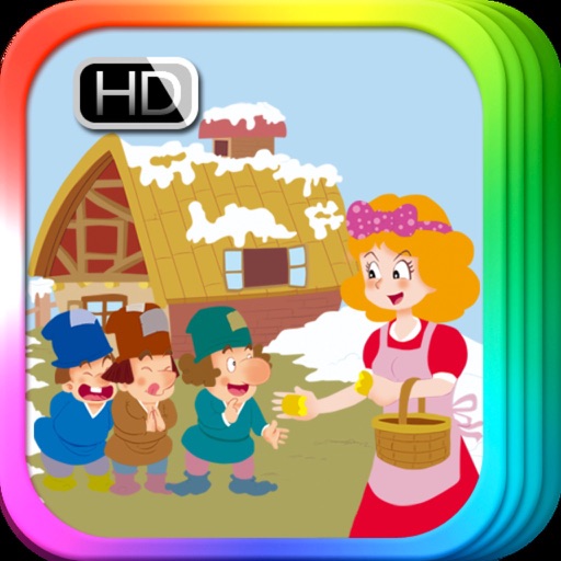 Little Men in the Wood Bedtime Fairy Tale iBigToy iOS App