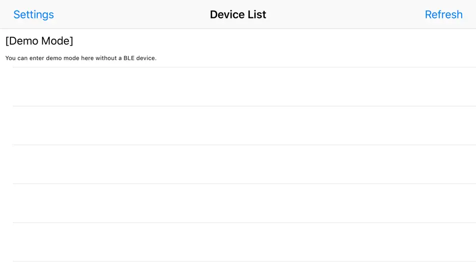 Capture d'écran de HackerRemote - Bluetooth (BLE) Remote sur iPhone 3