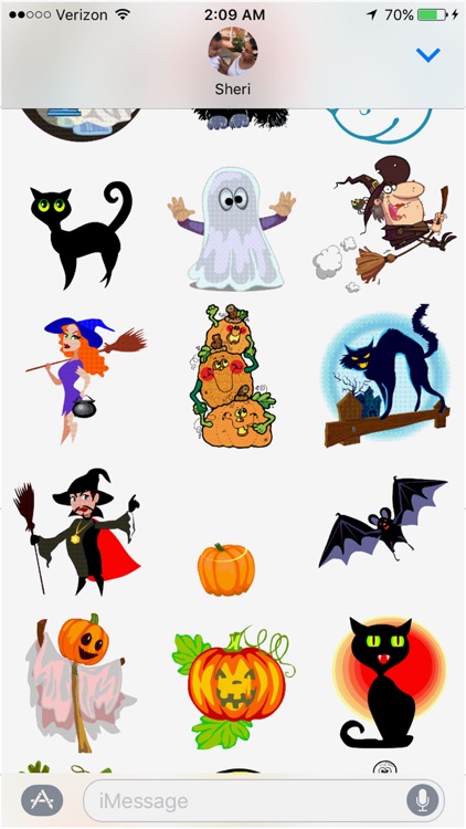 Animated Halloween Sticker Pack