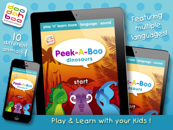 Screenshot #4 pour Peek-A-Boo Dinosaurs – Play ‘N’ Learn