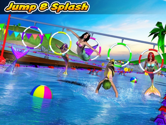 Mermaid Dash 2016 iPad screenshot 1 - Games app