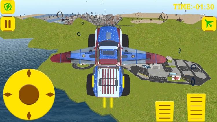 Flying Monster Truck 3d Simulator