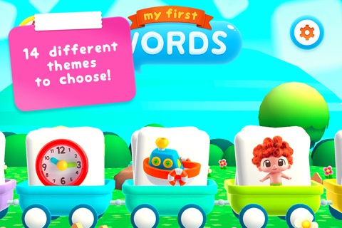 My First Words - Early english spelling and puzzle game with flash cards for preschool babies by Play Toddlers (Free version)のおすすめ画像3