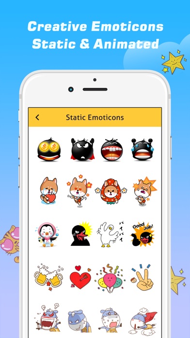 Emoji Free – Emoticons Art and Cool Fonts Keyboardのおすすめ画像3