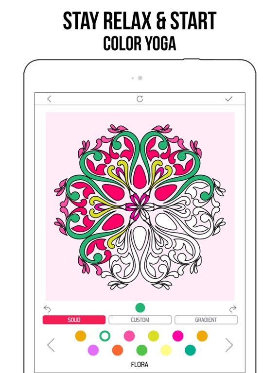 Screenshot #5 pour Fancy Coloring Books for Adults - Color book Apps