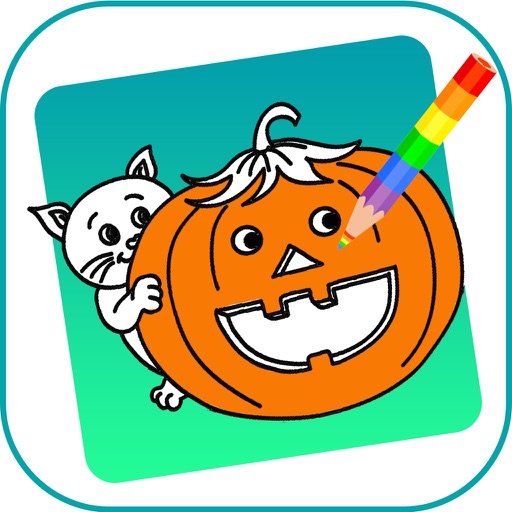 Coloring Book Halloween - Free Coloring book iOS App
