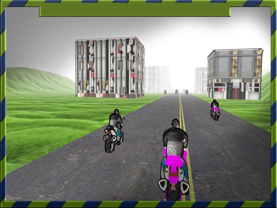Most Adventurous Motorbike drift racing game iPad screenshot