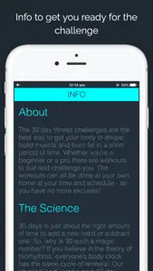 30 Day - Cardio Challenge screenshot #6 for iPhone