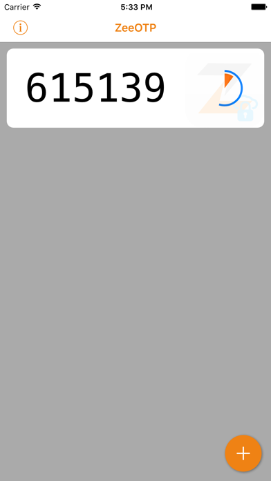 Screenshot #2 pour ZeeOTP