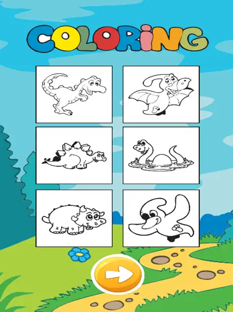 Ejderha Dinozor Boyama Kitabı HD