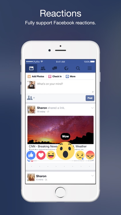 Puffin for Facebook screenshot-3