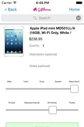 Gifthorse Shopper screenshot 2