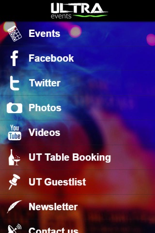 Ultra Events screenshot 2