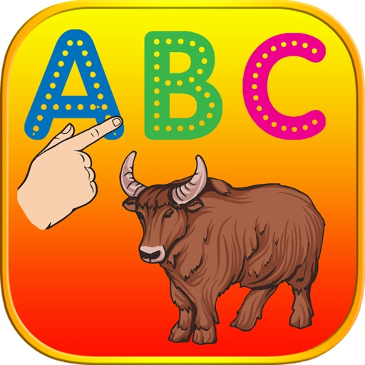 ABC Animals Alphabet Dot - Learn to Write For Kids iOS App