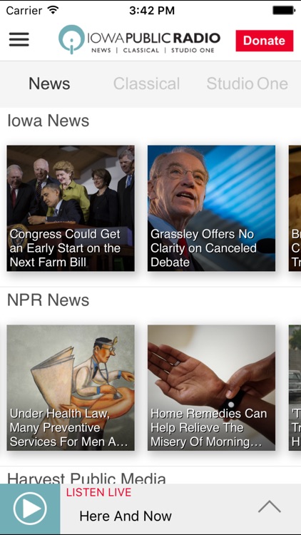 Iowa Public Radio App